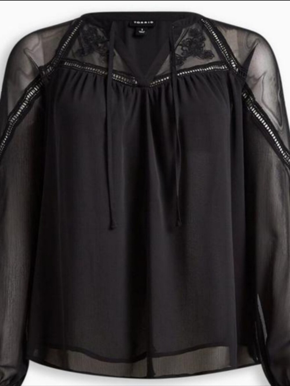 BEAUTIFUL black lacy top